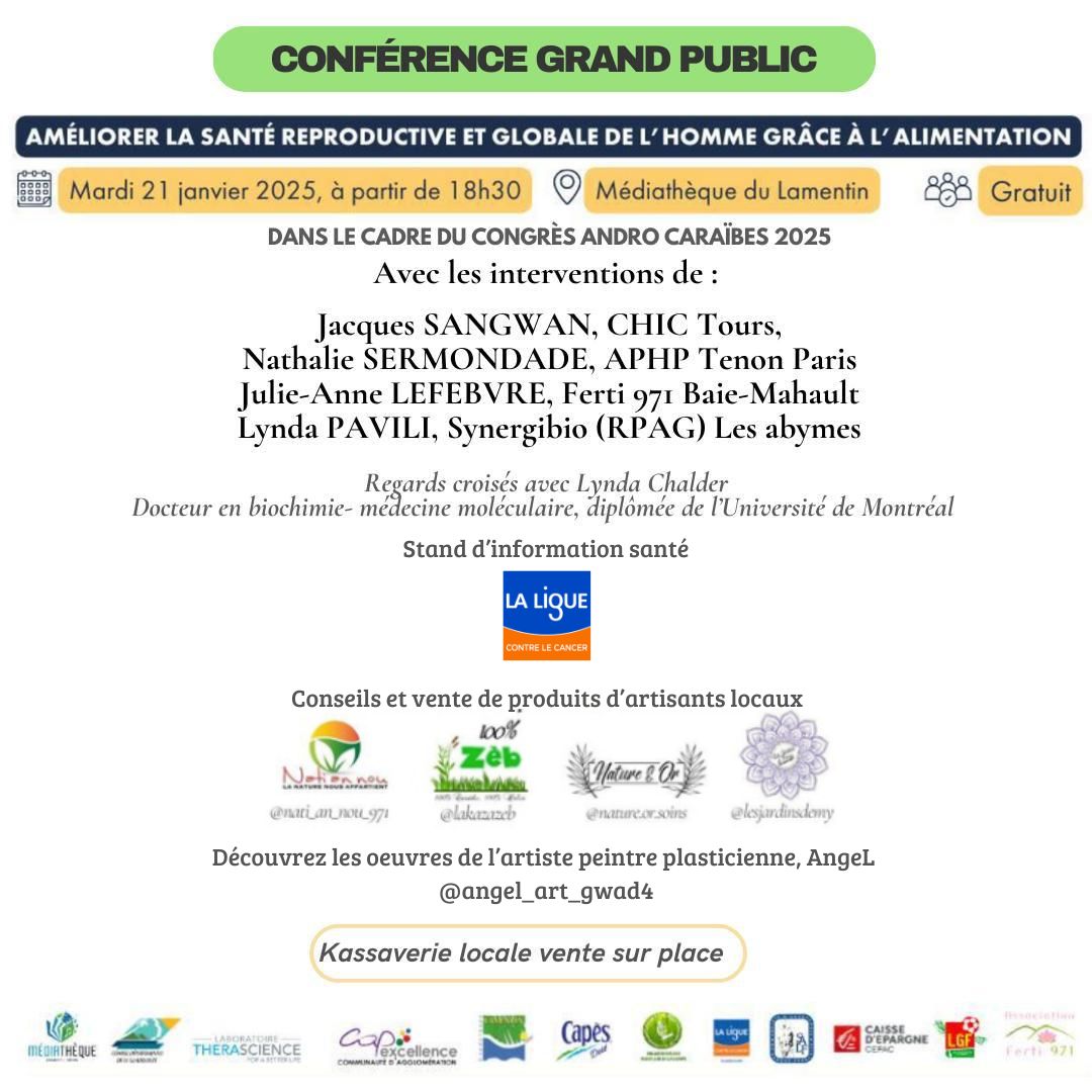 La conférence grand à Andro’Caraîbes
